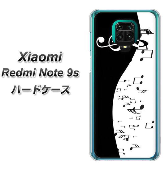 Xiaomi(シャオミ)Redmi Note 9s 高画質仕上げ 背面印刷 ハードケース【114 モノトーンのリズム】