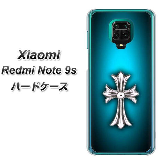 Xiaomi(シャオミ)Redmi Note 9s 高画質仕上げ 背面印刷 ハードケース【334 クロスブルー】