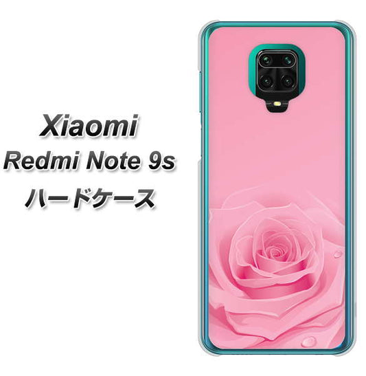 Xiaomi(シャオミ)Redmi Note 9s 高画質仕上げ 背面印刷 ハードケース【401 ピンクのバラ】