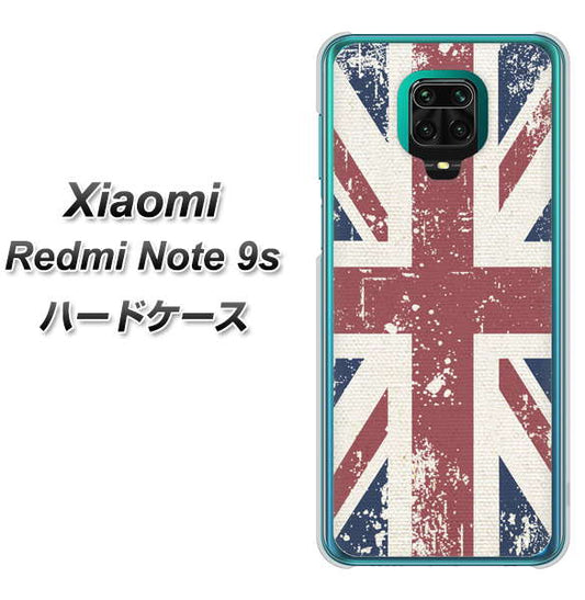 Xiaomi(シャオミ)Redmi Note 9s 高画質仕上げ 背面印刷 ハードケース【506 ユニオンジャック ビンテージ】