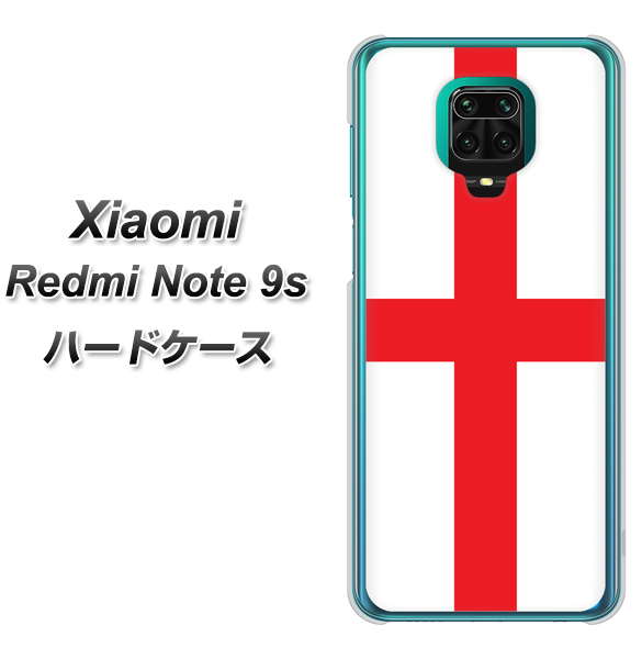 Xiaomi(シャオミ)Redmi Note 9s 高画質仕上げ 背面印刷 ハードケース【677 イングランド】