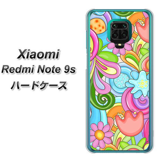 Xiaomi(シャオミ)Redmi Note 9s 高画質仕上げ 背面印刷 ハードケース【713 ミラクルフラワー】