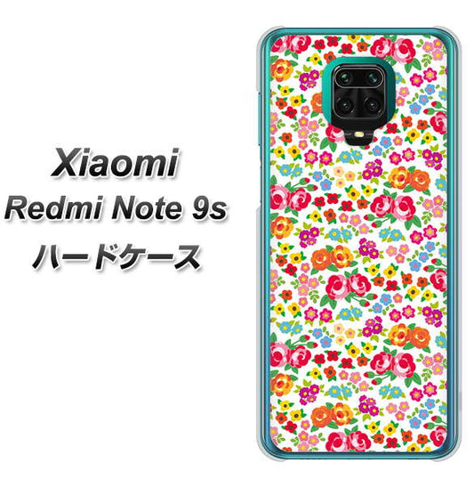 Xiaomi(シャオミ)Redmi Note 9s 高画質仕上げ 背面印刷 ハードケース【777 マイクロリバティプリントWH】