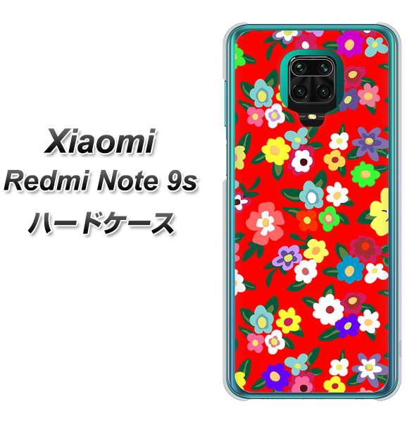 Xiaomi(シャオミ)Redmi Note 9s 高画質仕上げ 背面印刷 ハードケース【780 リバティプリントRD】