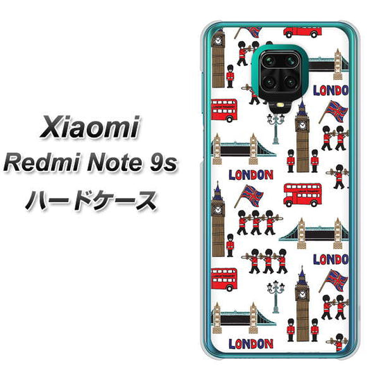 Xiaomi(シャオミ)Redmi Note 9s 高画質仕上げ 背面印刷 ハードケース【EK811 ロンドンの街】