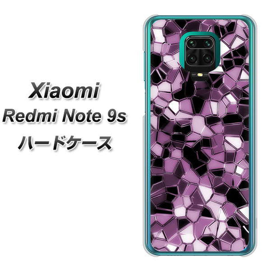 Xiaomi(シャオミ)Redmi Note 9s 高画質仕上げ 背面印刷 ハードケース【EK837 テクニカルミラーパープル】