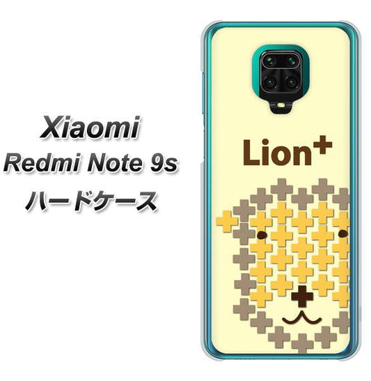 Xiaomi（シャオミ）Redmi Note 9s 高画質仕上げ 背面印刷 ハードケース【IA804  Lion＋】
