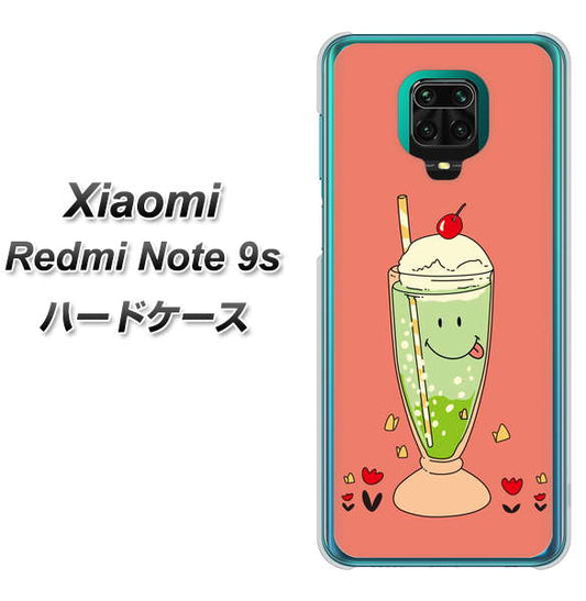 Xiaomi(シャオミ)Redmi Note 9s 高画質仕上げ 背面印刷 ハードケース【MA900 クリームソーダ】