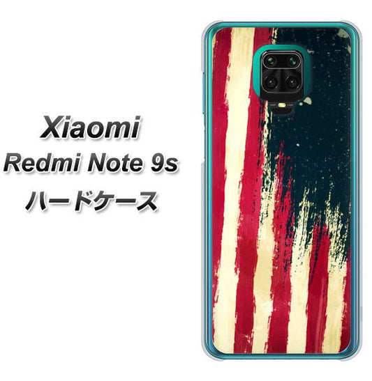 Xiaomi(シャオミ)Redmi Note 9s 高画質仕上げ 背面印刷 ハードケース【MI805 ヴィンテージアメリカ】
