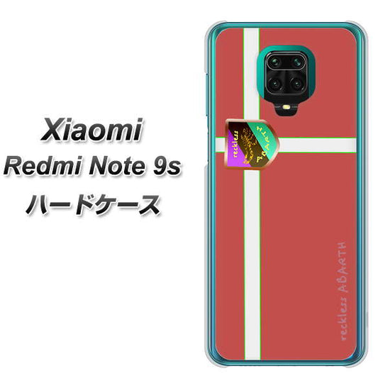 Xiaomi(シャオミ)Redmi Note 9s 高画質仕上げ 背面印刷 ハードケース【YC934 アバルト05】