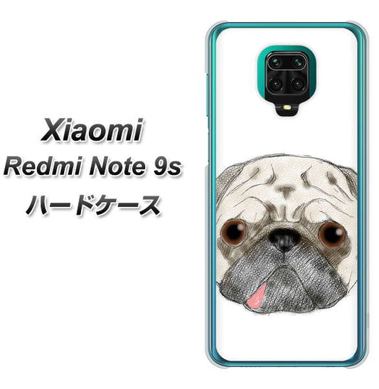 Xiaomi(シャオミ)Redmi Note 9s 高画質仕上げ 背面印刷 ハードケース【YD855 パグ01】