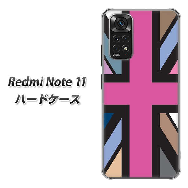 Redmi Note 11 高画質仕上げ 背面印刷 ハードケース【507 ユニオンジャック デスカラー】