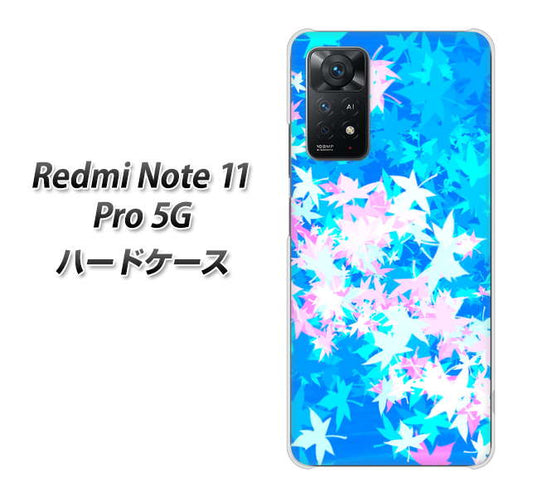 Redmi Note 11 Pro 5G 高画質仕上げ 背面印刷 ハードケース【YJ290 デザインもみじ】