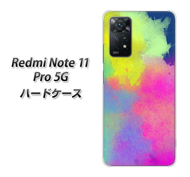 Redmi Note 11 Pro 5G 高画質仕上げ 背面印刷 ハードケース【YJ294 デザイン色彩】