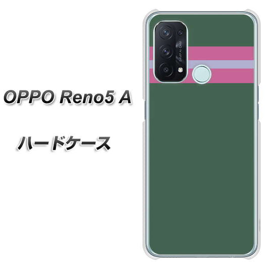 SIMフリー オッポ Reno5 A 高画質仕上げ 背面印刷 ハードケース【YC936 アバルト07】