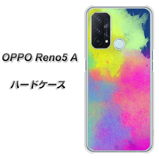 SIMフリー オッポ Reno5 A 高画質仕上げ 背面印刷 ハードケース【YJ294 デザイン色彩】