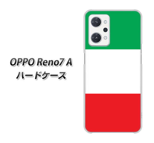 OPPO Reno7 A 高画質仕上げ 背面印刷 ハードケース【676 イタリア】