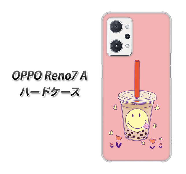 OPPO Reno7 A 高画質仕上げ 背面印刷 ハードケース【MA903 タピオカ】