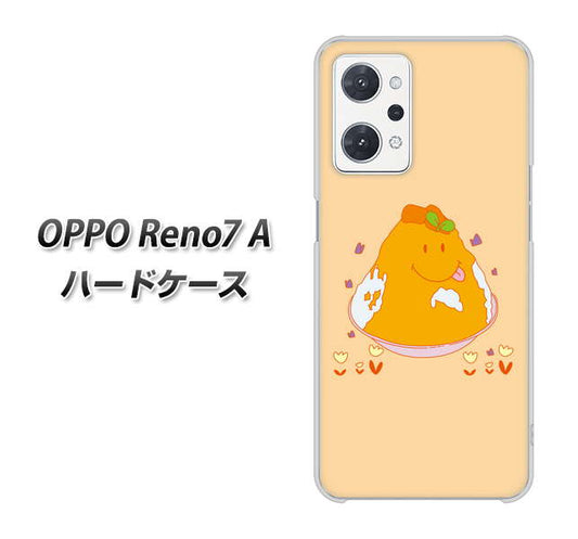 OPPO Reno7 A 高画質仕上げ 背面印刷 ハードケース【MA904 台湾風かき氷】