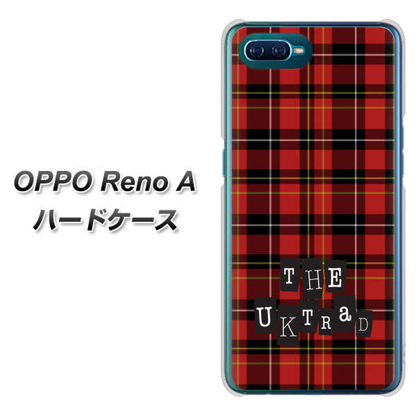 OPPO Reno A 高画質仕上げ 背面印刷 ハードケース【547 THEチェック】