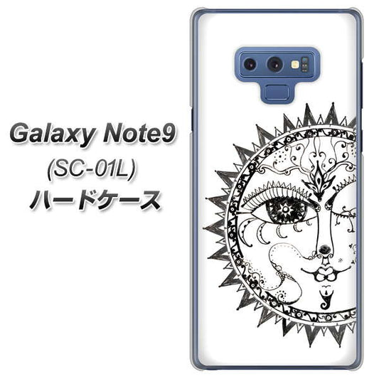 docomo ギャラクシー ノート9 SC-01L 高画質仕上げ 背面印刷 ハードケース【207 太陽神】
