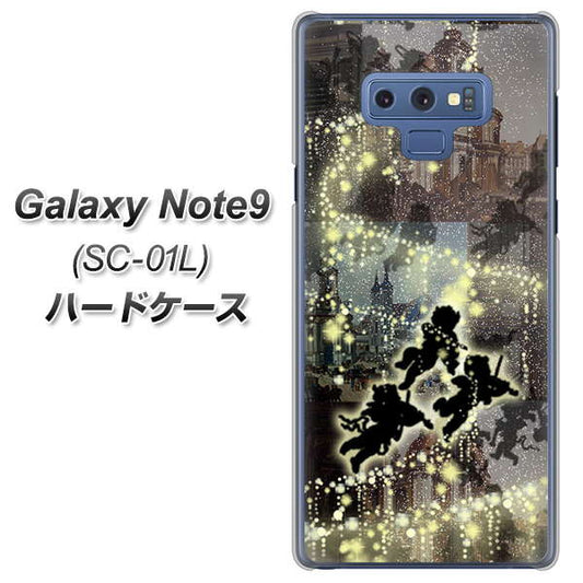 docomo ギャラクシー ノート9 SC-01L 高画質仕上げ 背面印刷 ハードケース【253 天使の音楽隊】