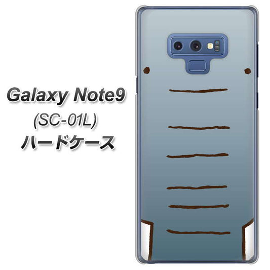 docomo ギャラクシー ノート9 SC-01L 高画質仕上げ 背面印刷 ハードケース【345 ぞう】
