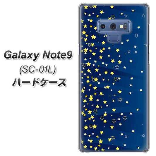 docomo ギャラクシー ノート9 SC-01L 高画質仕上げ 背面印刷 ハードケース【VA842 満天の星空】