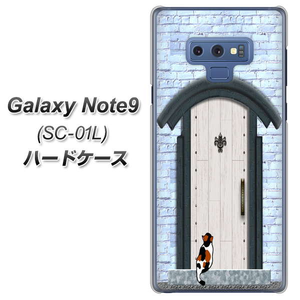 docomo ギャラクシー ノート9 SC-01L 高画質仕上げ 背面印刷 ハードケース【YA951 石ドア01】