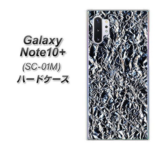 docomo ギャラクシー ノート10+ SC-01M 高画質仕上げ 背面印刷 ハードケース【EK835 スタイリッシュアルミシルバー】