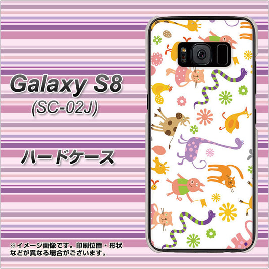 docomo ギャラクシー S8 SC-02J 高画質仕上げ 背面印刷 ハードケース【134 Harry up!】