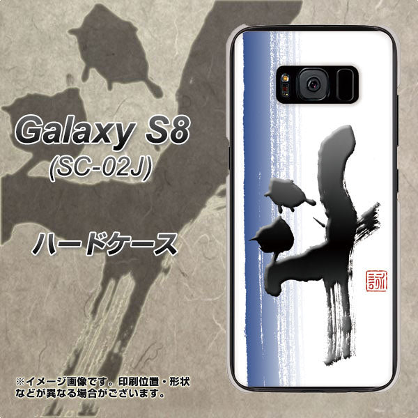 docomo ギャラクシー S8 SC-02J 高画質仕上げ 背面印刷 ハードケース【OE829 斗】