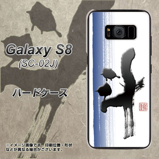 docomo ギャラクシー S8 SC-02J 高画質仕上げ 背面印刷 ハードケース【OE829 斗】