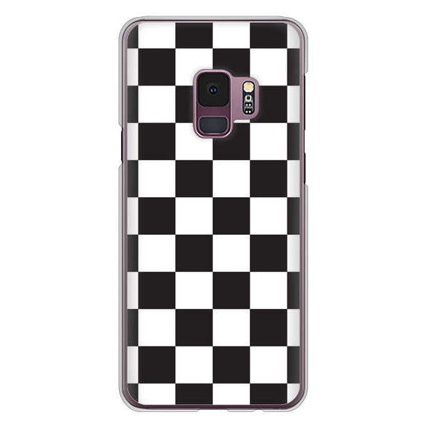 Galaxy S9 SC-02K docomo 高画質仕上げ 背面印刷 ハードケース 【151 フラッグチェック】