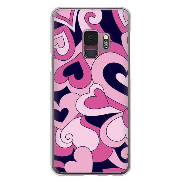 Galaxy S9 SC-02K docomo 高画質仕上げ 背面印刷 ハードケース プリティハート