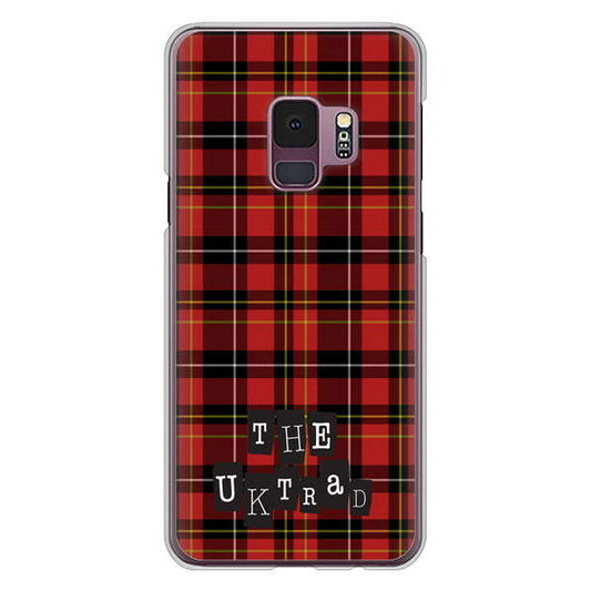 Galaxy S9 SC-02K docomo 高画質仕上げ 背面印刷 ハードケース 【547 THEチェック】