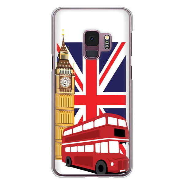 Galaxy S9 SC-02K docomo 高画質仕上げ 背面印刷 ハードケース イギリスの風景