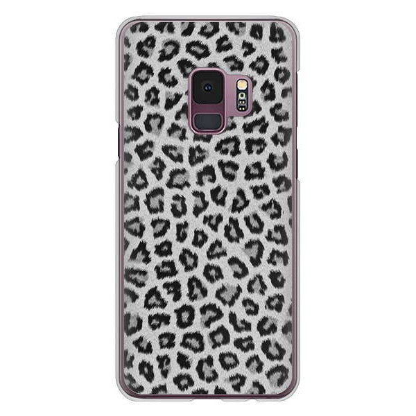 Galaxy S9 SC-02K docomo 高画質仕上げ 背面印刷 ハードケース ヒョウ柄ベーシックS
