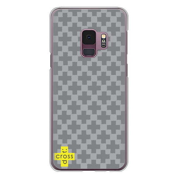 Galaxy S9 SC-02K docomo 高画質仕上げ 背面印刷 ハードケース クロスドット