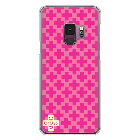 Galaxy S9 SC-02K docomo クロスドット ハードケース 背面印刷