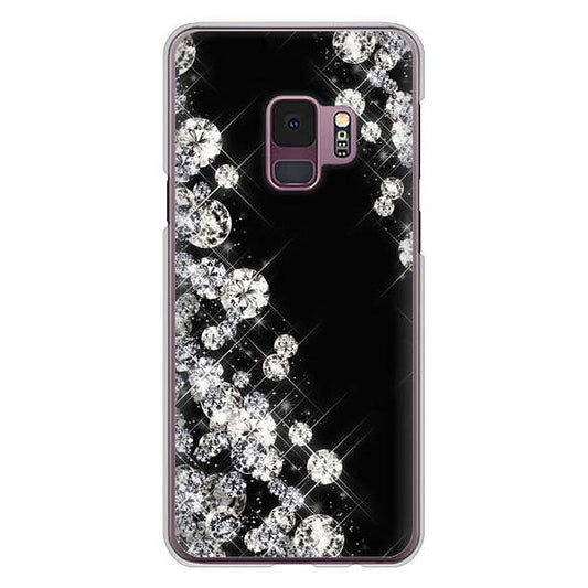Galaxy S9 SC-02K docomo 高画質仕上げ 背面印刷 ハードケース 【VA871 ダイヤモンドフレーム】