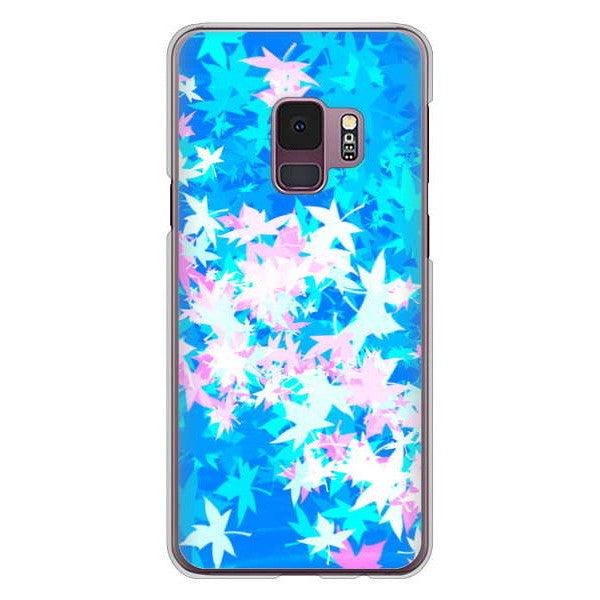 Galaxy S9 SC-02K docomo 高画質仕上げ 背面印刷 ハードケース パステルアート