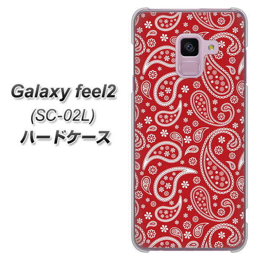 docomo ギャラクシー フィール2 SC-02L 高画質仕上げ 背面印刷 ハードケース【765 ペイズリーエンジ】