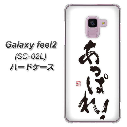 docomo ギャラクシー フィール2 SC-02L 高画質仕上げ 背面印刷 ハードケース【OE846 あっぱれ!】