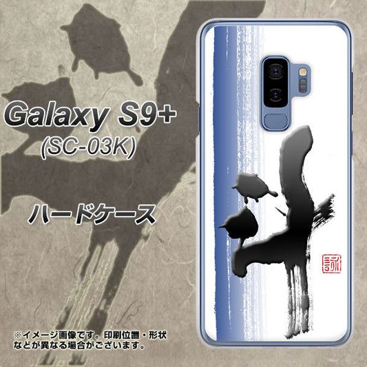 Galaxy S9+ SC-03K docomo OE829 斗 ハードケース 背面印刷