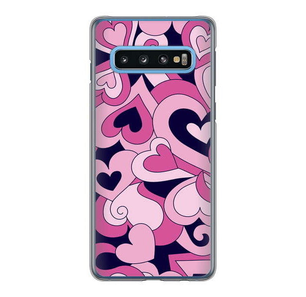Galaxy S10 SC-03L docomo 高画質仕上げ 背面印刷 ハードケース プリティハート