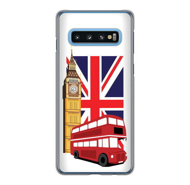 Galaxy S10 SC-03L docomo 高画質仕上げ 背面印刷 ハードケース イギリスの風景