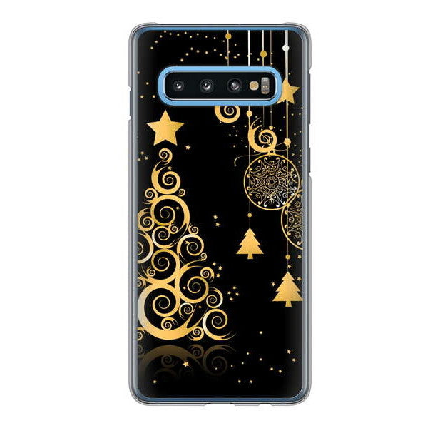Galaxy S10 SC-03L docomo 高画質仕上げ 背面印刷 ハードケース クリスマス