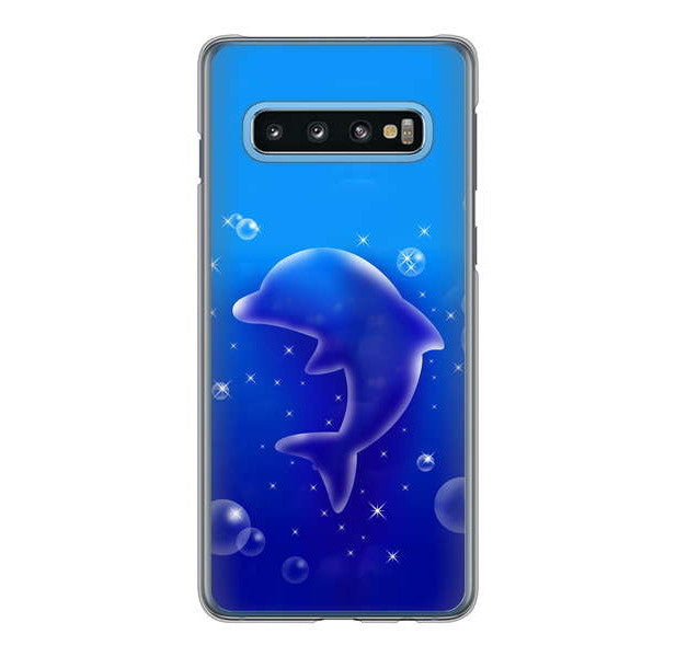 Galaxy S10 SC-03L docomo 高画質仕上げ 背面印刷 ハードケース 海の守り神