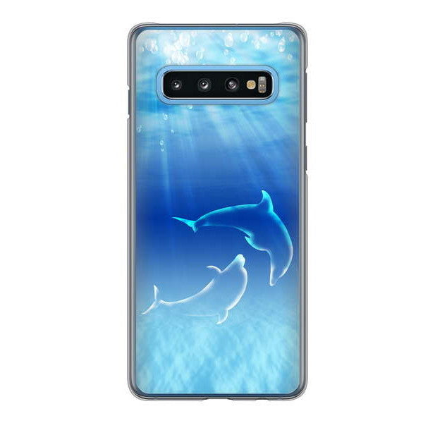 Galaxy S10 SC-03L docomo 高画質仕上げ 背面印刷 ハードケース 海の守り神